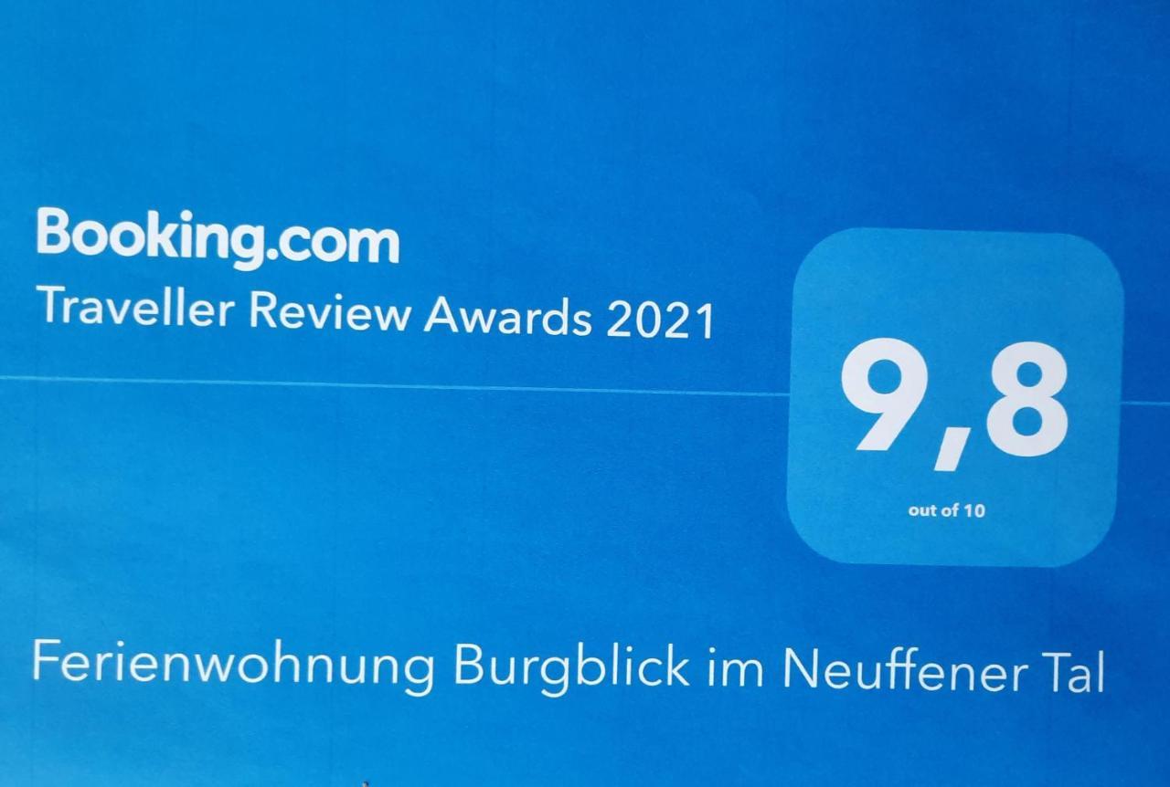 Ferienwohnung Burgblick Im Neuffener Tal Mit Sauna Und Wallbox Frickenhausen  Extérieur photo